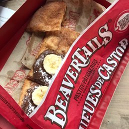 Nutella Banana Beaver Tail Nutella Banana Beaver Tail