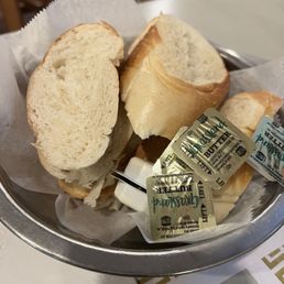 Fresh bread and butter Fresh bread and butter