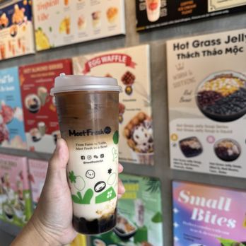 Meet Fresh - Black sugar boba - Bubble Tea Near Me - Westminster, California