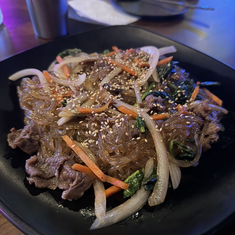 JJAN Pocha - Japchae for 2 - Korean Near Me - Moore, Oklahoma
