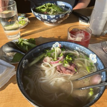 District Saigon - Pho Round Steak and Angus Brisket Pho - Vietnamese Near Me - Astoria, New York