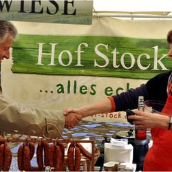 Landwirtschaftsbetrieb Hof Stock