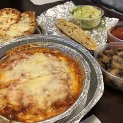 Florentine Legacy - Manicotti, Breadstick, Meatball, Cheese Bread Mushrooms, Side Salad