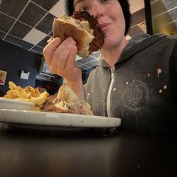 Hanks A Restaurant - Happy happy customer