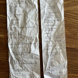 Receipts