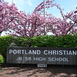 Portland Christian Schools - Middle/High School Campus entrance