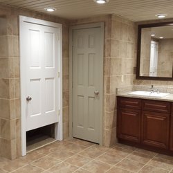 Blue Rocks Family Campground - Newly remodeled women's bathroom by the entrance to the campground.