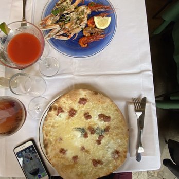 Angelino ai Fori - Prawns & Pizza - Roman Near Me - Rome, RM