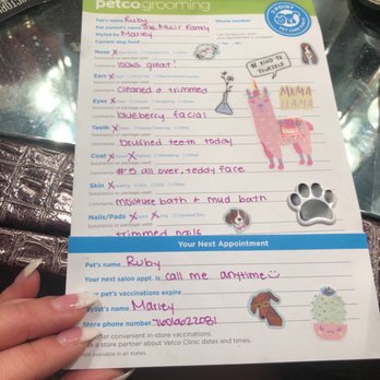 Petco - Petco grooming sheet - Pet Stores Near Me - Hesperia, California