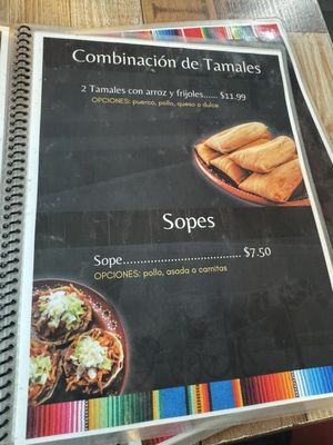 Menu photo 3 Rincon Maria Felix La Puente, CA