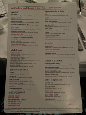 Menu photo 5 Ruth's Chris Steak House Minneapolis, MN Menu photo 5 Ruth's Chris Steak House Minneapolis, MN