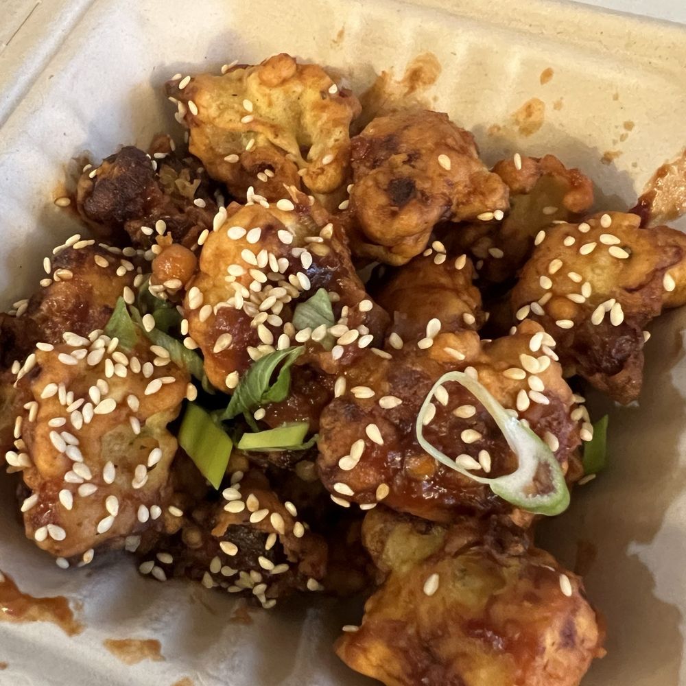 Indnon Cafe & Bistro - Chili Garlic Cauliflower - Cocktail Bars Near Me - Seattle, Washington