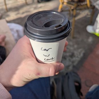 Double Dutch Espresso - Caramel Cortado - Bagels Near Me - New York, New York Double Dutch Espresso - Caramel Cortado - Bagels Near Me - New York, New York