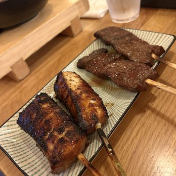 IZAKAYA OSEN - Kushiyaki Sea Bass and Kushiyaki Beef - Sushi Bars Near Me - Los Angeles, California
