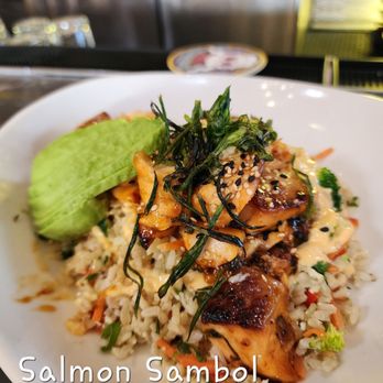 Truxton's American Bistro - Salmon Sambol Avocado Bowl - New American Near Me - Los Angeles, California