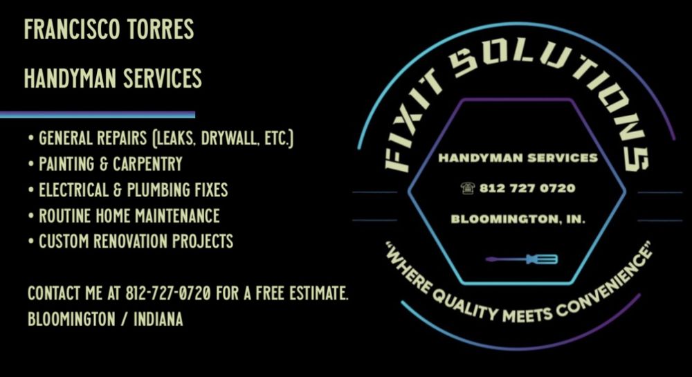 Slide of Fixit Solutions Handyman Services