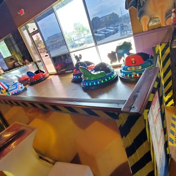 Funtania - Bumper cars next to windows - Amusement Parks Near Me - Orlando, Florida