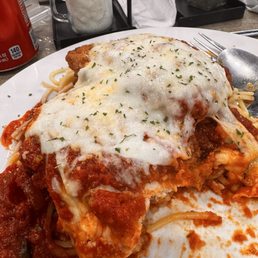 This is my chicken parmigiana...SO GOOD!! This is my chicken parmigiana...SO GOOD!!