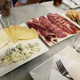 The delicious spread! We ate it all!