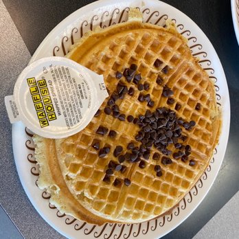 Waffle House - Chocolate chip Waffle - Breakfast & Brunch Near Me - Key Largo, Florida
