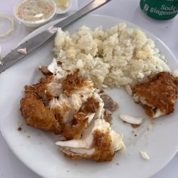 Mary & Larry's Diner & Takeout - Delish Fish & mashed