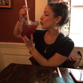 Perro Salado - $13 for a small pitcher of Sangria! - Tacos Near Me - Newport, Rhode Island