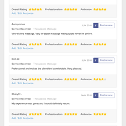 Stellar Therapeutic Massage - Check out more reviews at stellartherapeuticmassage.com