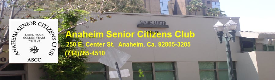 Anaheim Senior Citizens Club - social services organization in Anaheim, CA