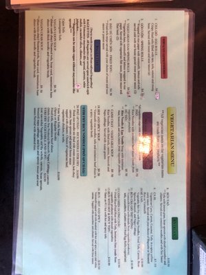 Menu photo 6 Saigon Pho Tucson, AZ