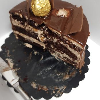 LB Cake Stop - Partially devoured Ferrero Rocher Cake - Bakeries Near Me - Baldwin Park, California