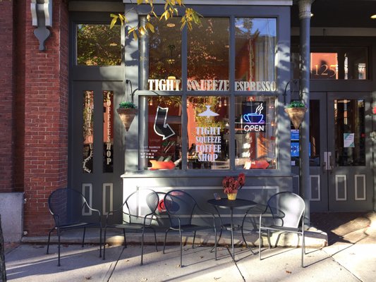 Tight Squeeze Coffee Shop by null