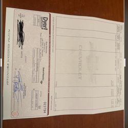 Dyer Chevrolet Lake Wales - Arrived at my home mail box beginning of October