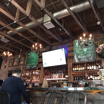 Edwin Mills by Equator - super cool bar set up & seating - New American Near Me - Pasadena, California Edwin Mills by Equator - super cool bar set up & seating - New American Near Me - Pasadena, California