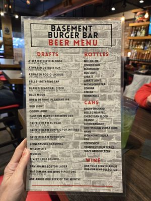 Menu photo 3 Basement Burger Bar Farmington, MI Menu photo 3 Basement Burger Bar Farmington, MI