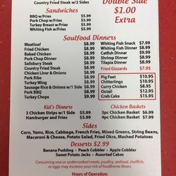 Martin's Soul Food - Small menu, makes decisions easy!
