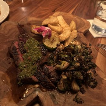 Saints + Council - Skirt steak with chimichurri - Breakfast & Brunch Near Me - Atlanta, Georgia Saints + Council - Skirt steak with chimichurri - Breakfast & Brunch Near Me - Atlanta, Georgia