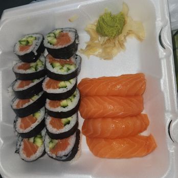 Sushi Go - Nigiri and salmon roll x2 orders - Japanese Near Me - Dallas, Texas Sushi Go - Nigiri and salmon roll x2 orders - Japanese Near Me - Dallas, Texas