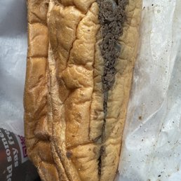 "Rib Eye" cheesesteak sandwich. "Rib Eye" cheesesteak sandwich.