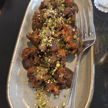 Blue Atlas - Harissa Cauliflower - Tapas/Small Plates Near Me - Richmond, Virginia Blue Atlas - Harissa Cauliflower - Tapas/Small Plates Near Me - Richmond, Virginia