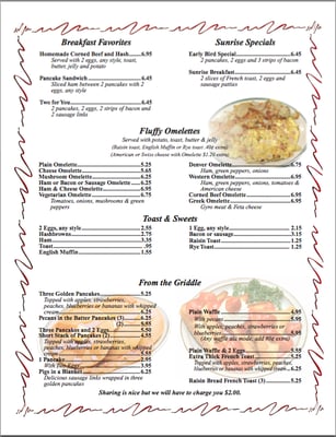 Menu photo 6 Z’s Breakfast & Lunch Macomb, IL Menu photo 6 Z’s Breakfast & Lunch Macomb, IL
