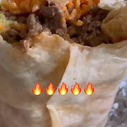 Carne Asada burrito Carne Asada burrito