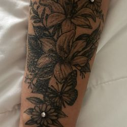 Titan Tattoo - Micro dermal piercing done by Bonnie!