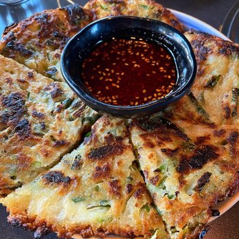 PERILLA korean fare - Scallion Pancake - Korean Near Me - Chicago, Illinois PERILLA korean fare - Scallion Pancake - Korean Near Me - Chicago, Illinois