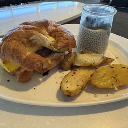 Breakfast buffet items. Coconut chia seed pudding was delicious! Breakfast buffet items. Coconut chia seed pudding was delicious!