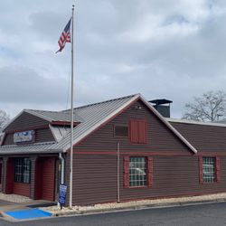 Uncle Sam's Barbecue - Smoke stack top center