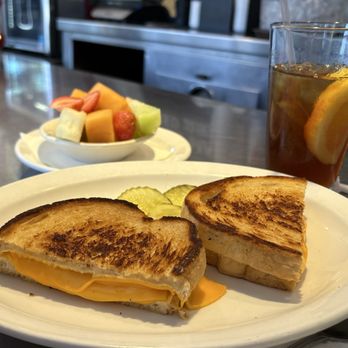 Rudford's Restaurant - Grilled cheese with a side of fruit. - Diners Near Me - San Diego, California Rudford's Restaurant - Grilled cheese with a side of fruit. - Diners Near Me - San Diego, California
