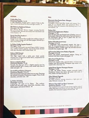 Menu photo 4 Carnegie Club New York, NY Menu photo 4 Carnegie Club New York, NY