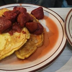 J's Family Restaurant & Catering - French toast with strawberries