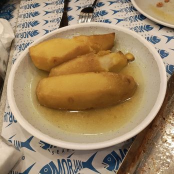 Morjan Seafood - Lemon Potato - Seafood Near Me - Astoria, New York