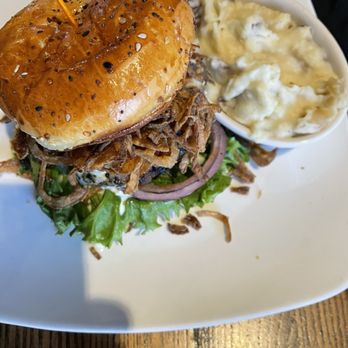 Local Goat - Black and Blue burger - New American Near Me - Pigeon Forge, Tennessee Local Goat - Black and Blue burger - New American Near Me - Pigeon Forge, Tennessee